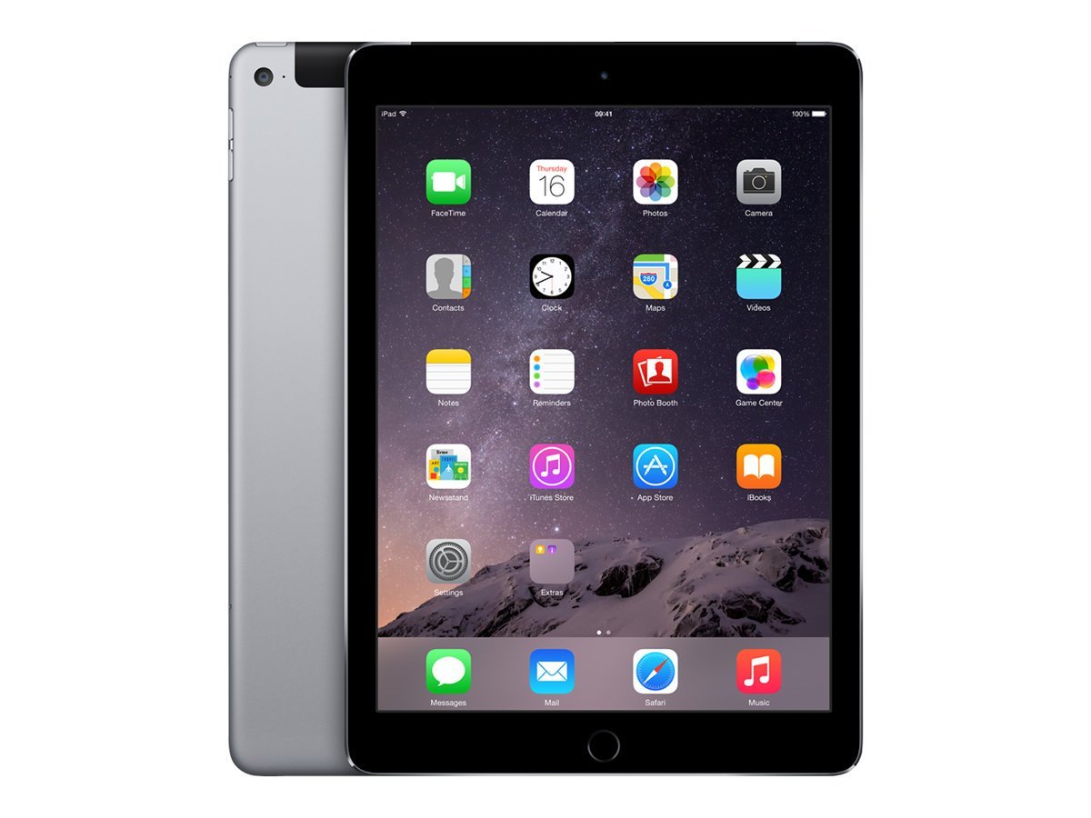 Amazon.com : Apple iPad Air 2 16GB Cellular MH2U2LL/A Space Gray