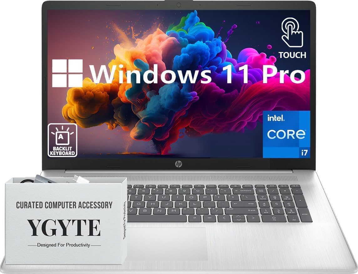 Amazon.co.jp: HP 17インチノートパソコンタッチスクリーン、17.3