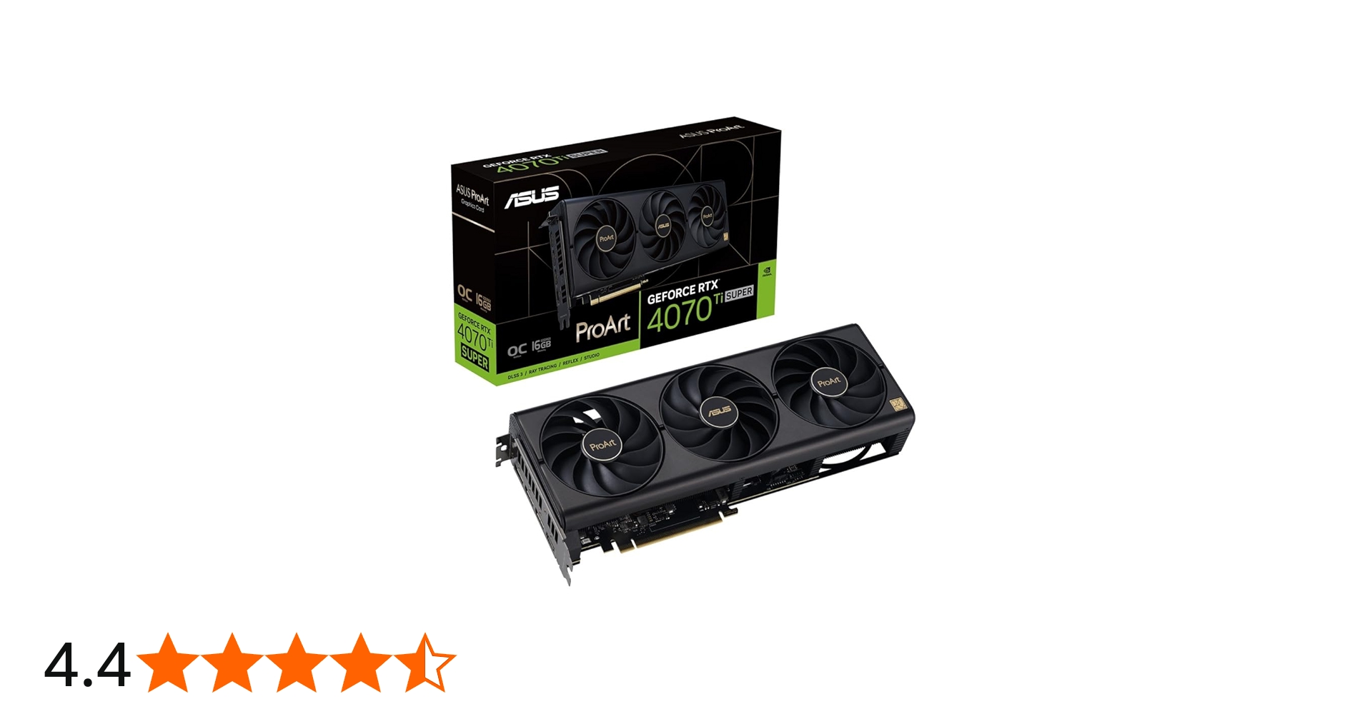 Amazon | ASUS ProArt GeForce RTX 4070 Ti SUPER 搭載 ビデオカード