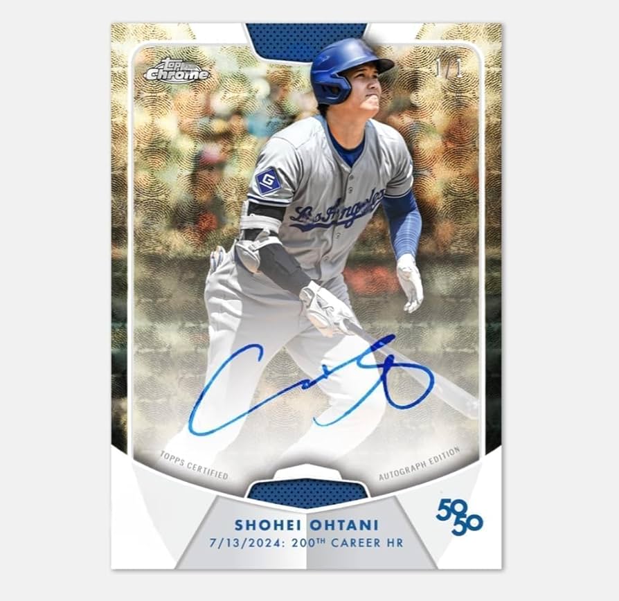 Amazon.co.jp: 2024 50/50 大谷翔平 1パック (2024 トップス 50/50