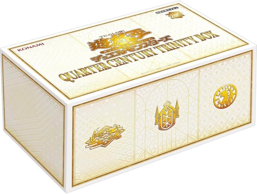 Amazon.co.jp: 遊 戯 王 QUARTER CENTURY TRINITY BOX 完全未開封