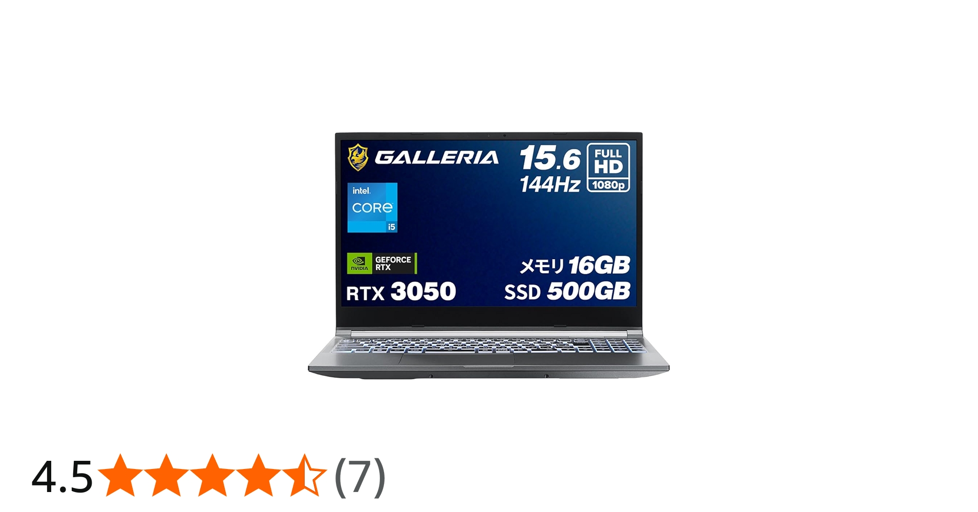 Amazon.co.jp: ガレリア ゲーミングノートPC GALLERIA RL5C-R35-5N