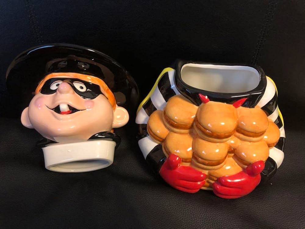 Amazon｜箱入り品マクドナルド ハンバーグラー クッキージャー