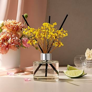 Amazon.com: COCODOR Flower Reed Diffuser Set / 6.7oz / White