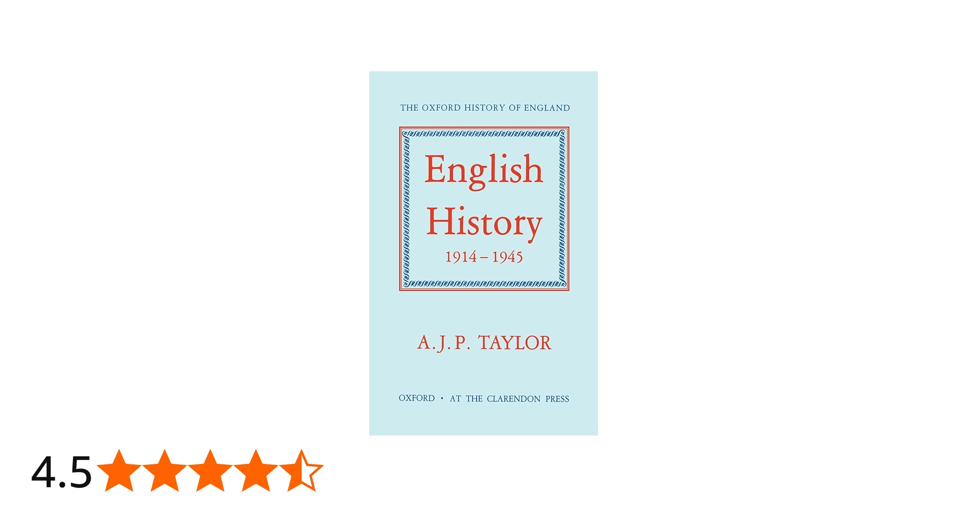 English History 1914-1945: 15 (Oxford History of England): Amazon
