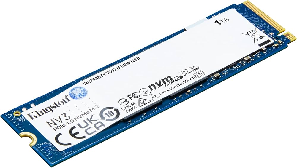 Amazon | キングストンテクノロジー Kingston SSD NV3 1TB PCIe Gen