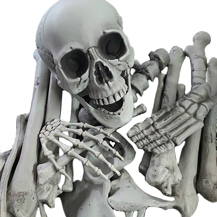 Amazon.co.jp: 電光ホーム 骸骨 28個セット スカル ドクロ ガイコツ