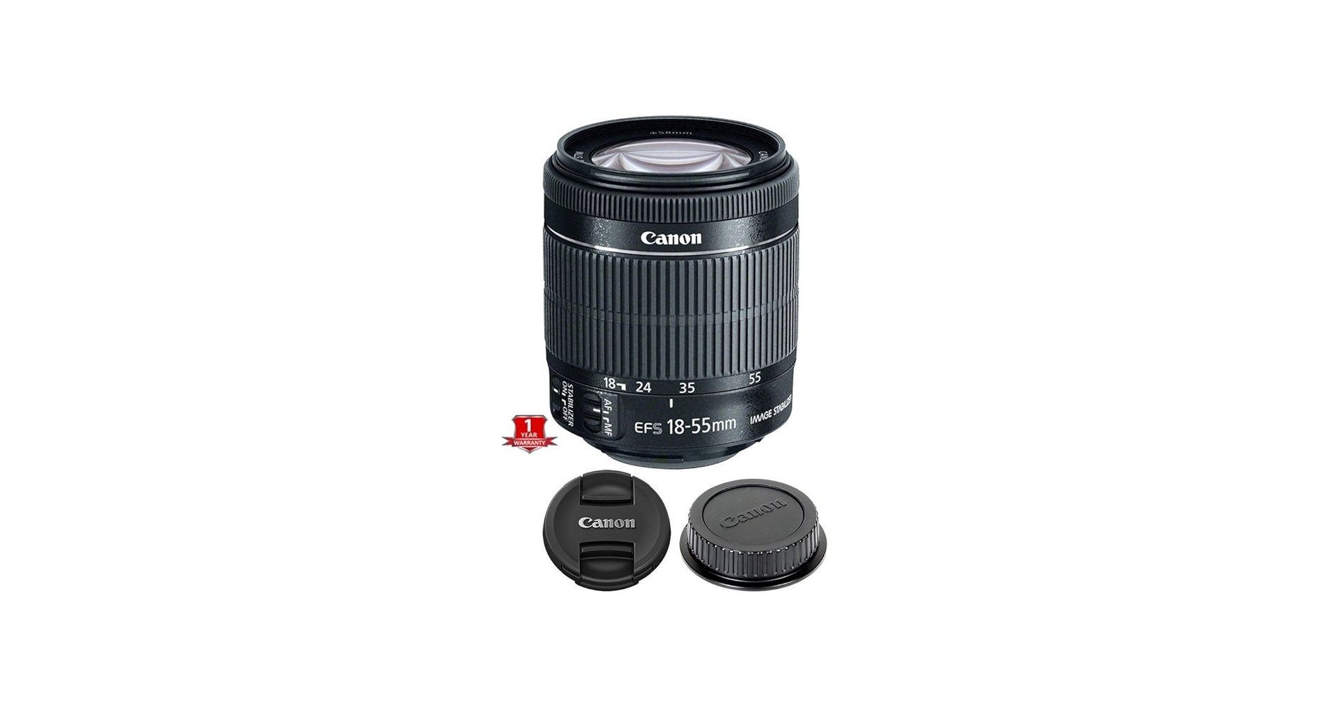 Amazon.com : Canon 8114B002 EF-S 18-55mm is STM (Renewed