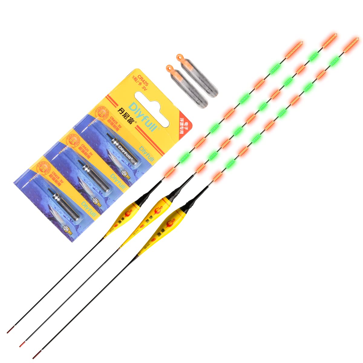 Amazon | KINGKOO（夜雨）釣り浮き 電気ウキ 夜釣り へら浮き 釣りブイ