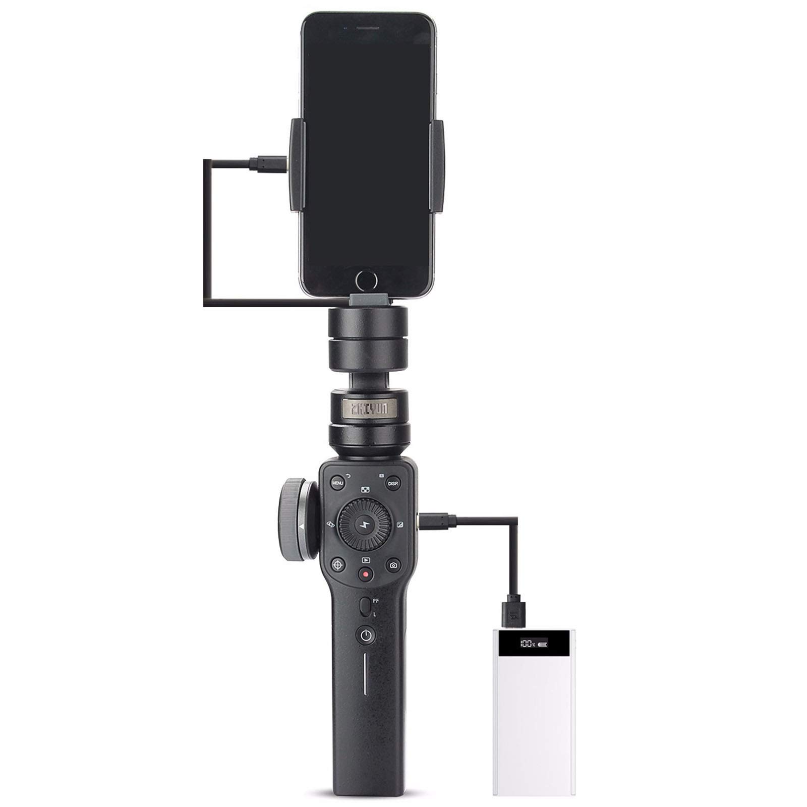 Amazon.com: Zhiyun Smooth 4 Gimbal Stabilizer for Smartphone