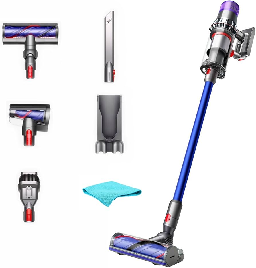 Amazon.com - Dyson V11 Cordless Stick Vacuum - Nickel/Blue, HEPA