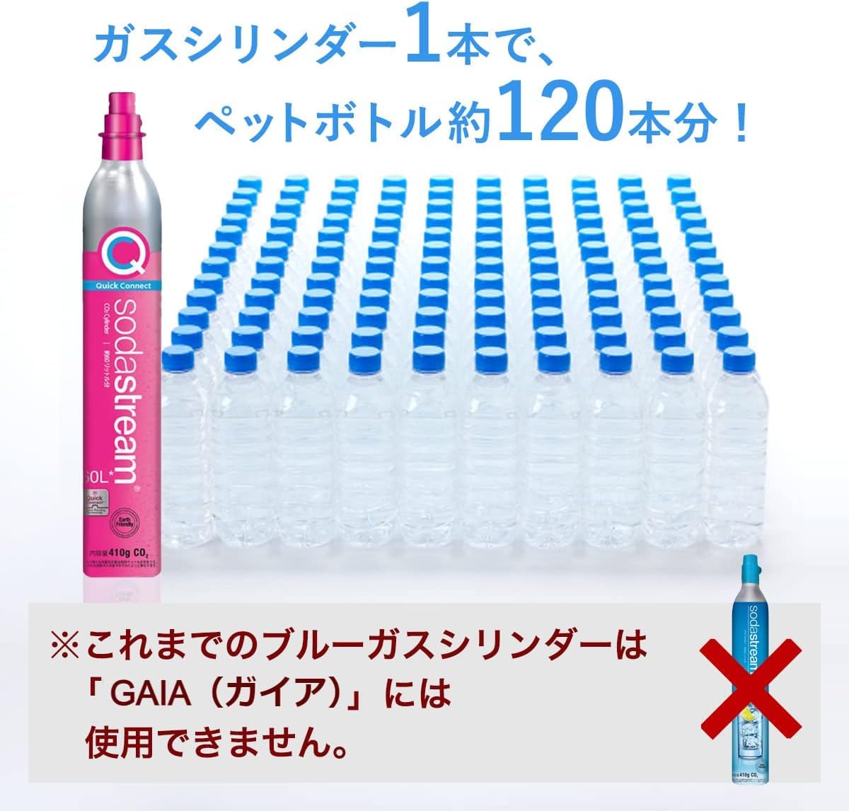 Amazon | ソーダストリーム GAIA（ガイア）スタータキット特別