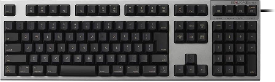 Amazon.co.jp: 東プレ REALFORCE SA for Mac キーボード ブラック R2SA