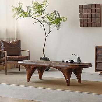 Amazon.com: ZCSO Coffee Table Second-Hand Solid Wood Coffee Table