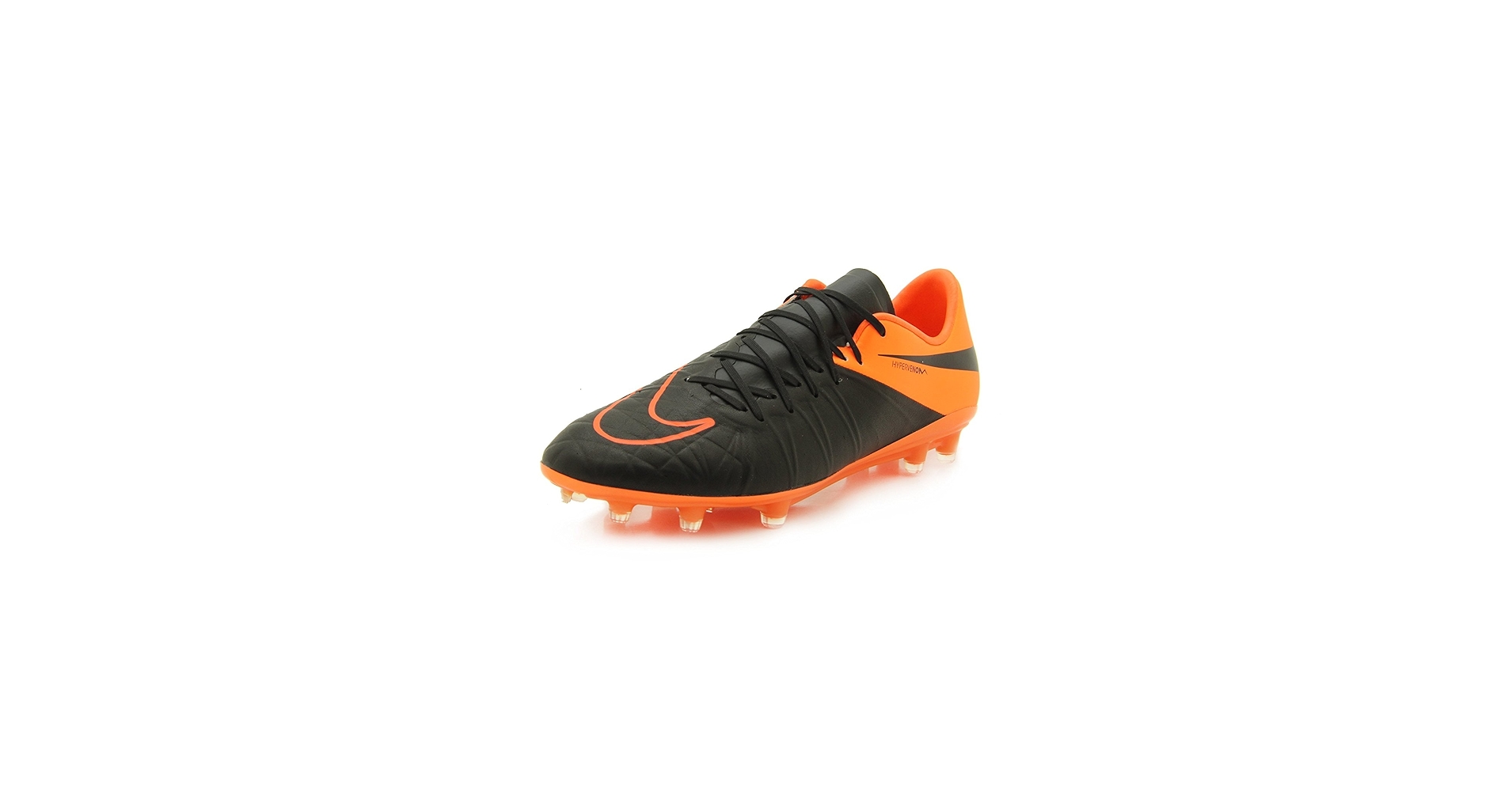 Amazon.com | Nike Hypervenom Phinish Leather FG (Black/Orange) (7