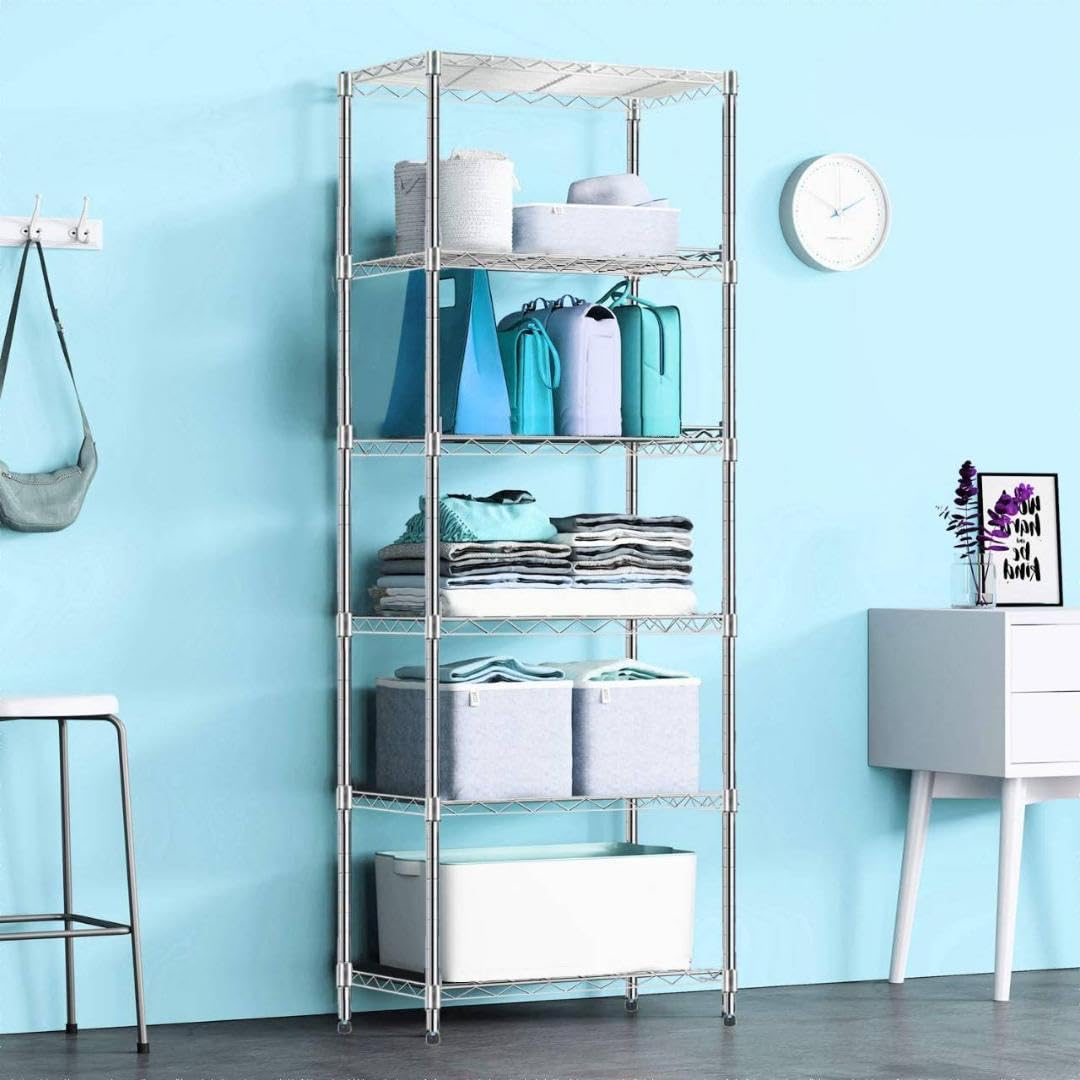 Amazon｜組み立て簡単な防カビ加工スチールラック｜スチールラック本体