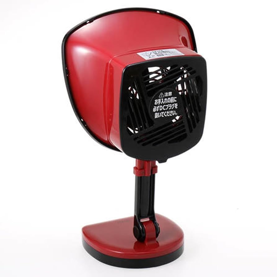 Amazon.co.jp: ドウシシャ 卓上式換気扇 エアークリーンファン レッド