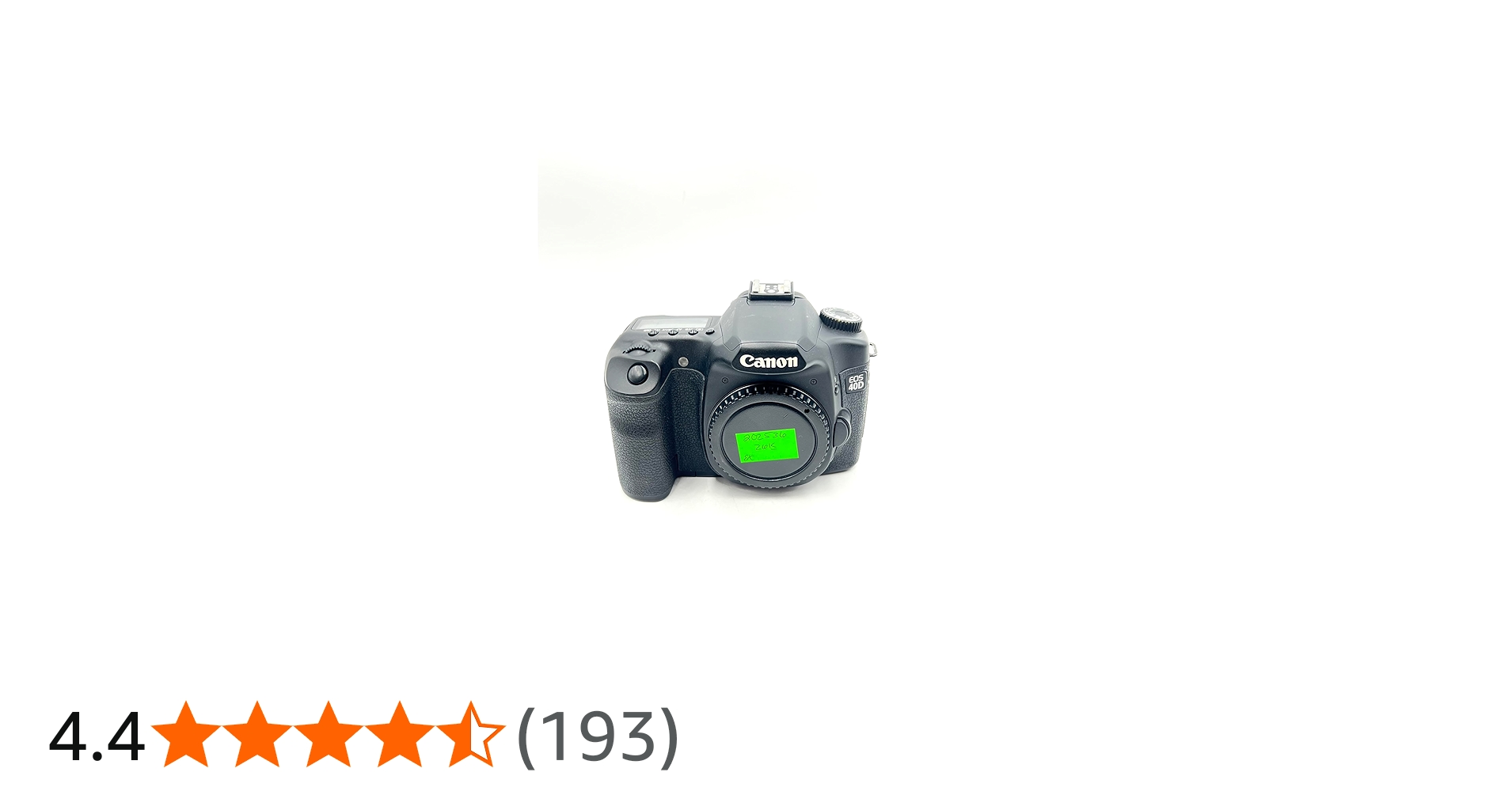 Amazon | Canon EOS 40D 10.1MP デジタル一眼レフカメラ (本体のみ