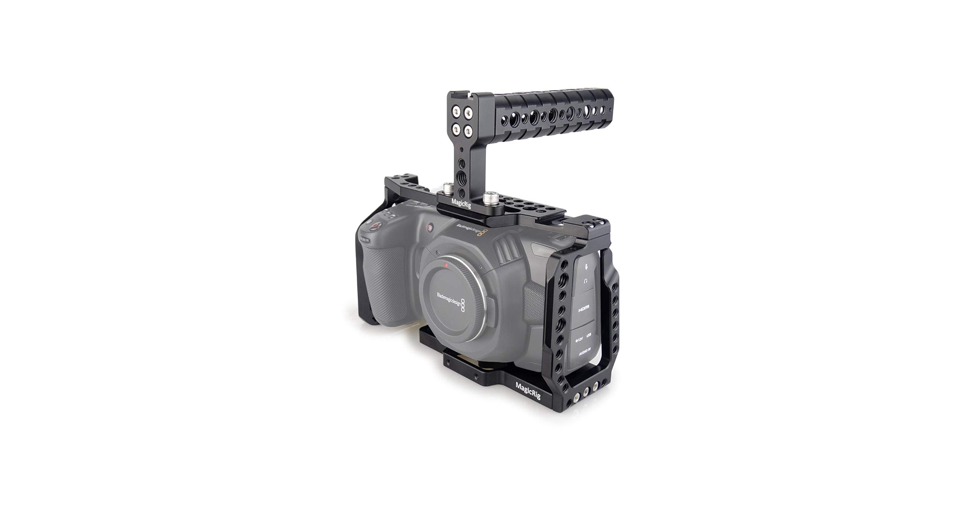 Amazon.com : MAGICRIG BMPCC 4K /BMPCC 6K Cage with Top Handle for