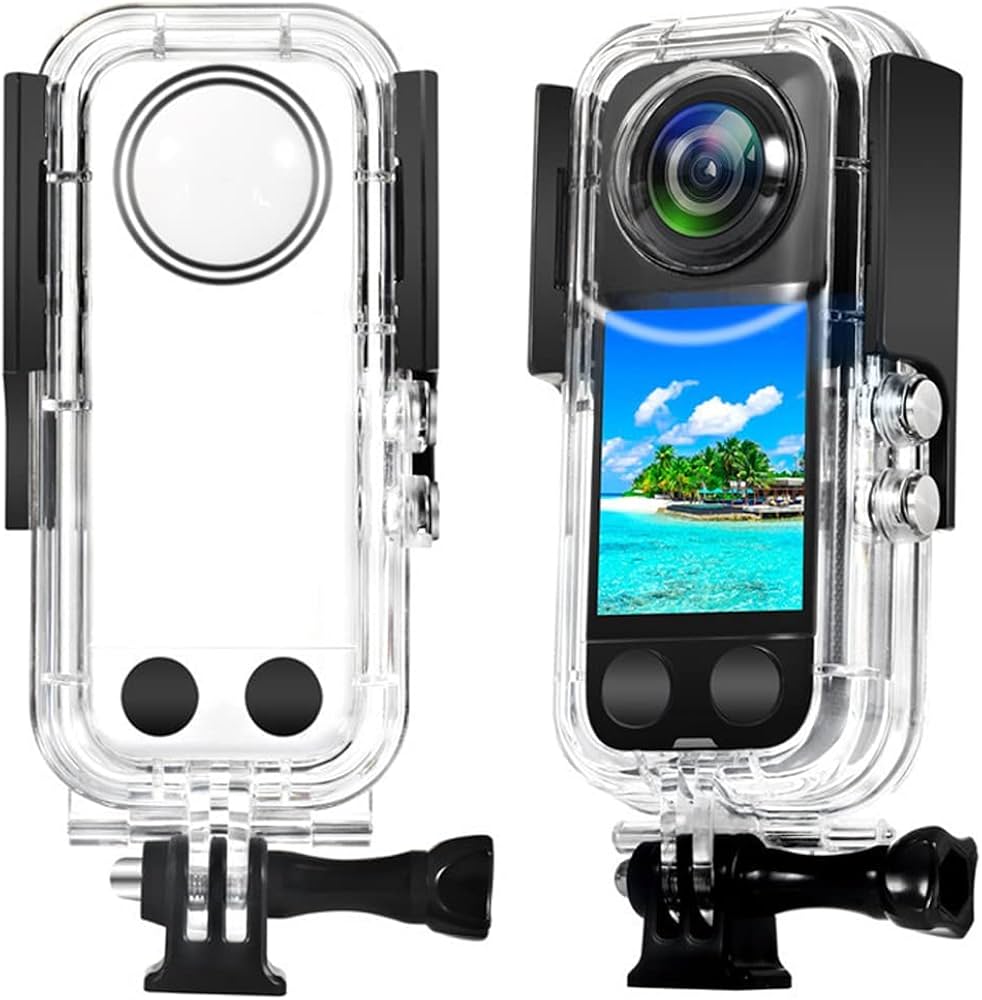 Amazon | LINGHUANG Insta360 X3 防水ケース insta360 x3 水中撮影用