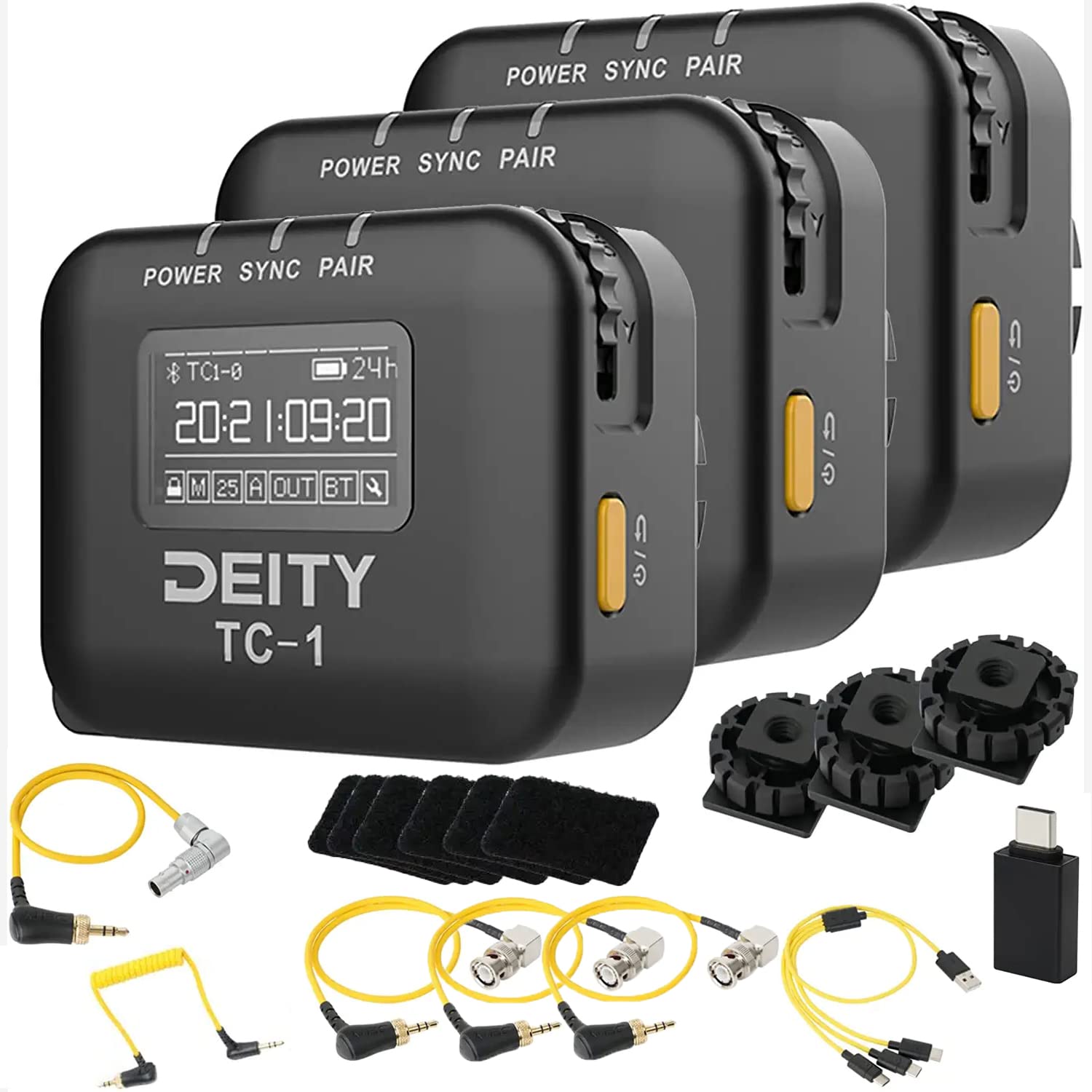 Amazon | Deity TC-1 キット ワイヤレス タイムコード ボックス 3個