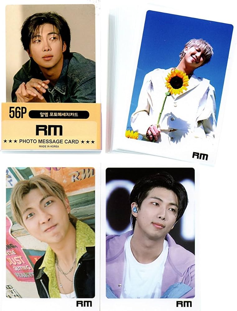 防弾少年団 RM トレカ 3枚セット BTSグッズ フォト カード 9枚セット