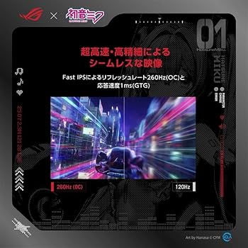 Amazon.co.jp: ASUS ROG Strix XG27ACMEG-G 初音ミクエディション /27