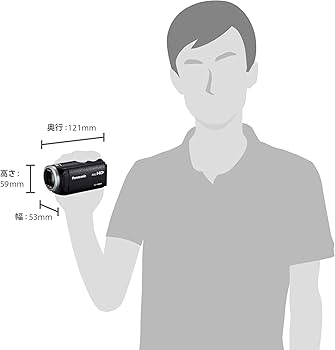 Amazon.co.jp: パナソニック HDビデオカメラ V480M 32GB 高倍率90倍