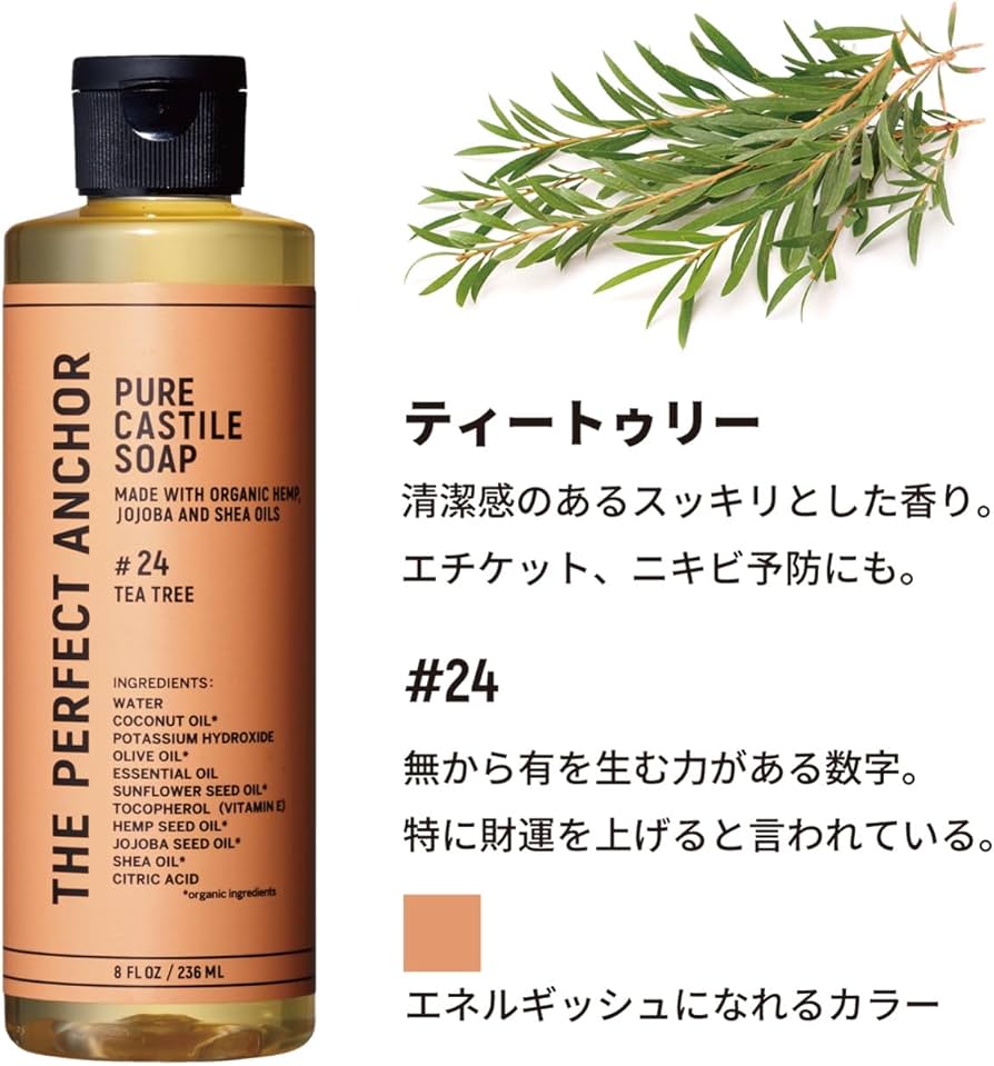 Amazon.co.jp: ザ・パーフェクトアンカー ピュアカスチールソープ