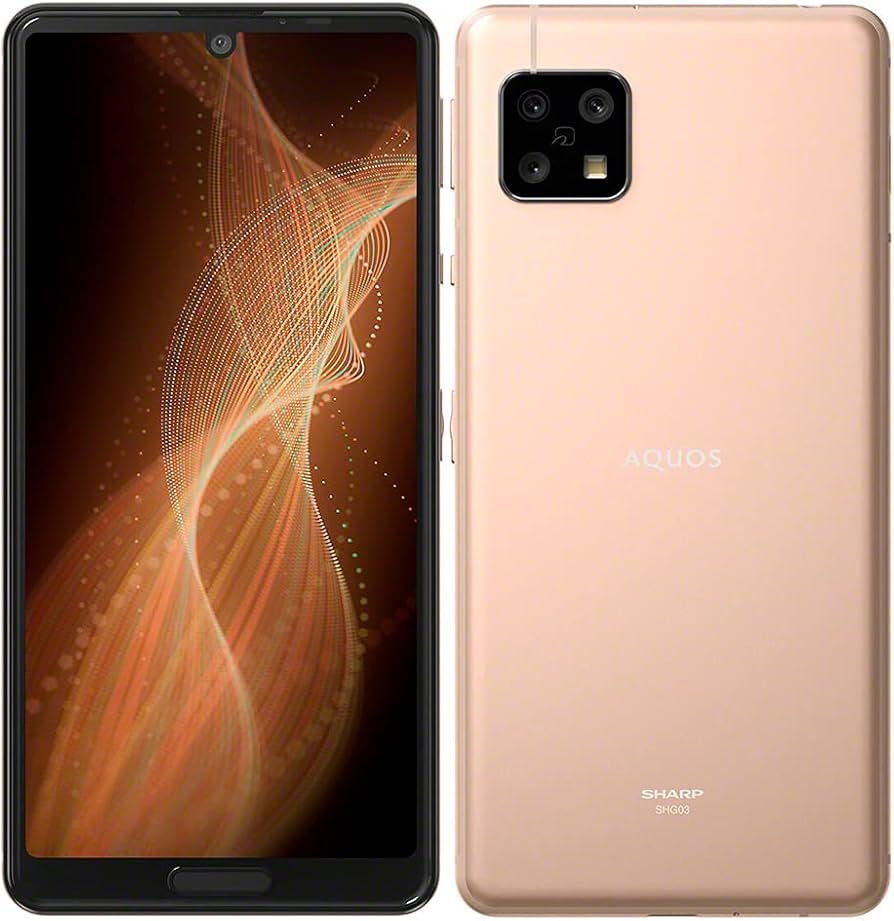Amazon | SHARP AQUOS sense5G 64GB ライトカッパー SHG03 SIMフリー