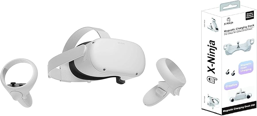 Oculus Quest 2 Virtual Reality Headset 128gb Bundled with X-Ninja