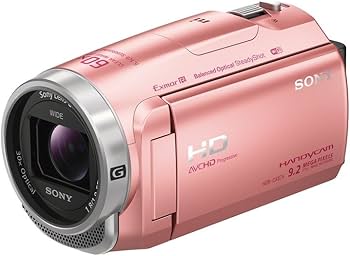 Amazon | SONY ビデオカメラHDR-CX675 32GB 光学30倍 ピンク Handycam