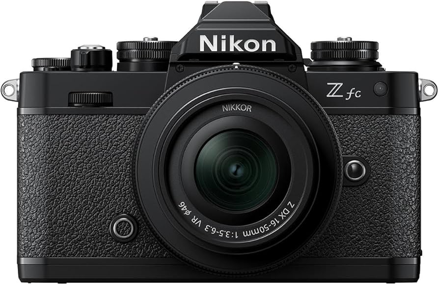 Amazon.com : Nikon Z fc 16-50mm Kit in Solid Black : Electronics
