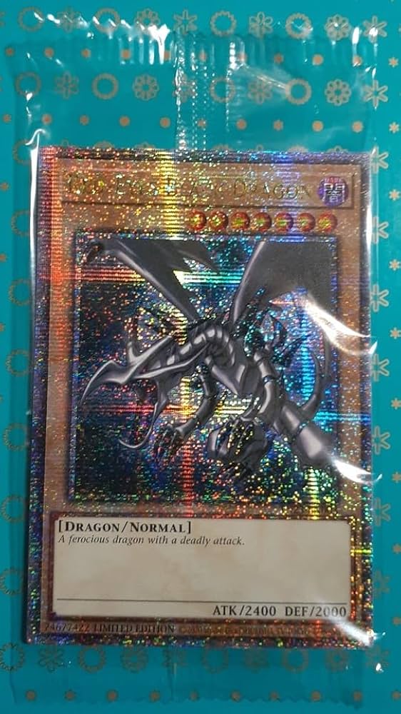 Amazon.co.jp: 遊戯 英語版 TN23 真紅眼の黒竜 25thシークレットレア