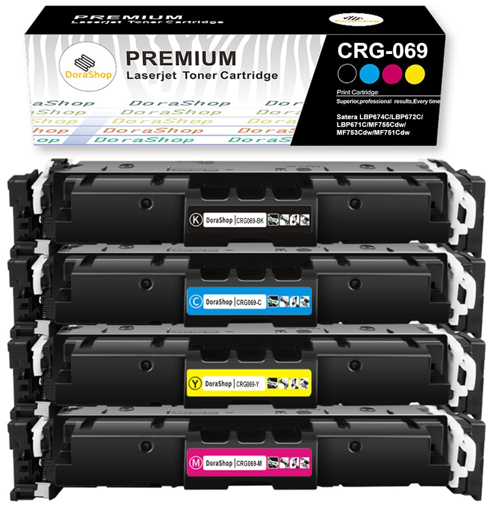 Canon トナーカートリッジ069 (黒・青・赤・黄）4色セット:純正品