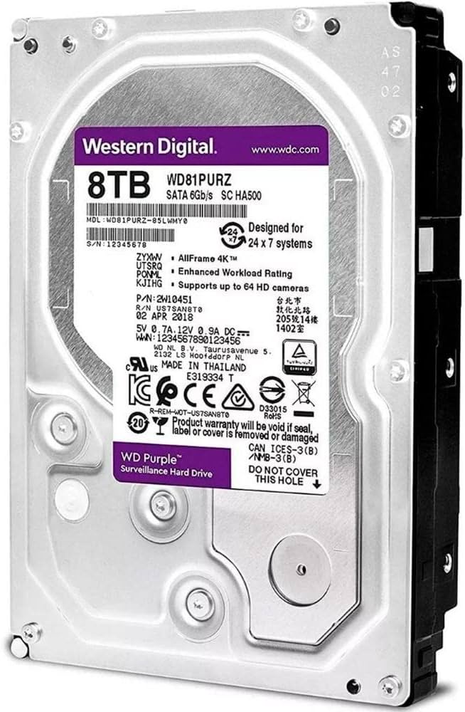 Amazon | 【国内正規代理店品】Western Digital WD Purple 内蔵HDD 3.5