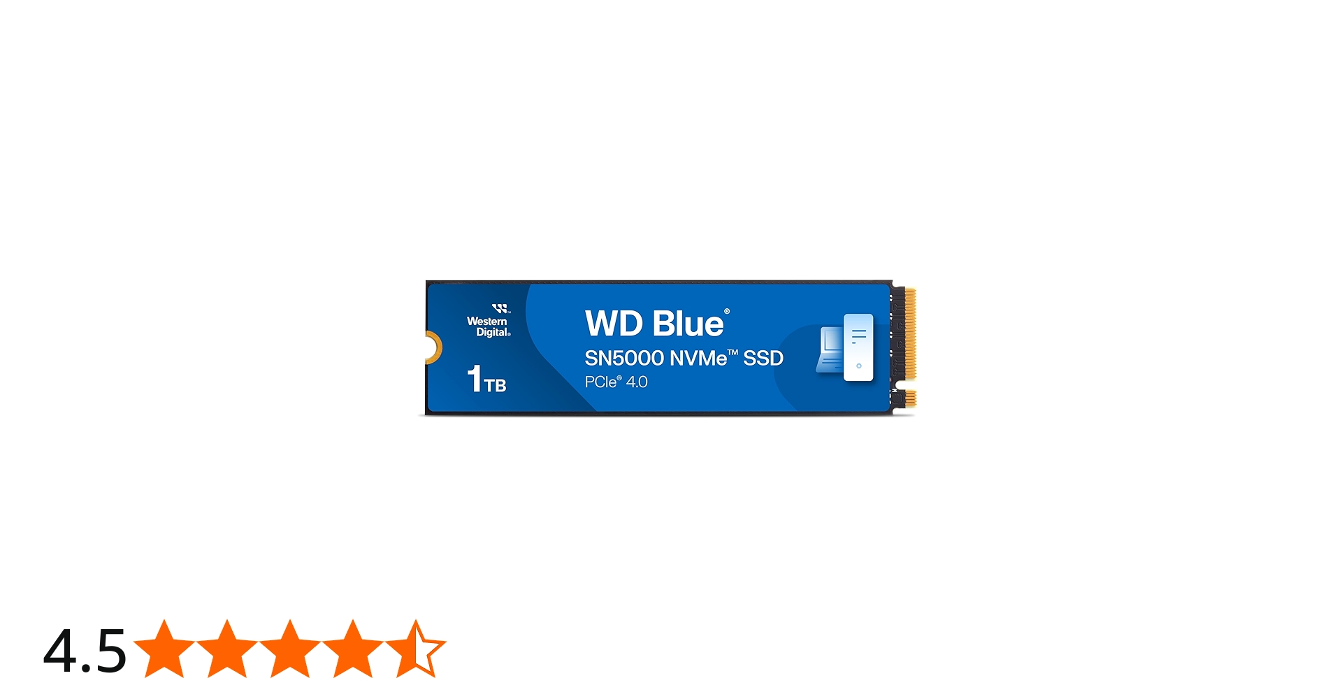Amazon | WDS100T4B0E [WD Blue SN5000 NVMe SSD（1TB M.2(2280) PCIe