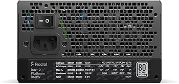 Amazon | Fractal Design Ion+ 2 Platinum 860W PC電源ユニット 80PLUS