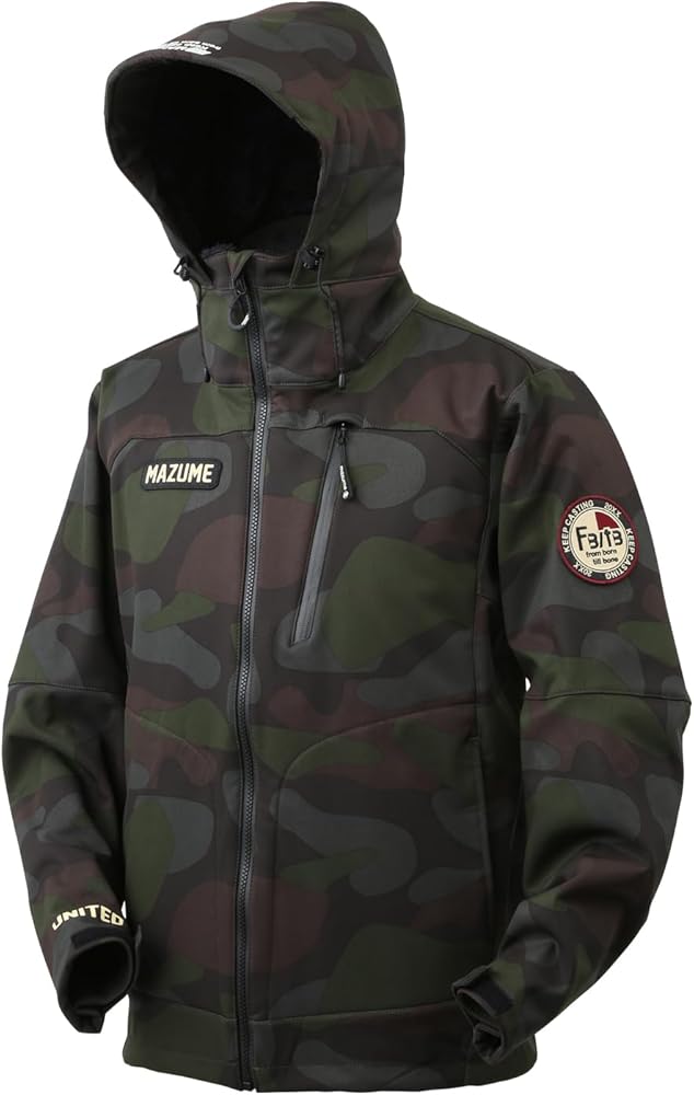 Amazon.co.jp: mazume ウインドカットジャケット カモ MZFW-727-02 M