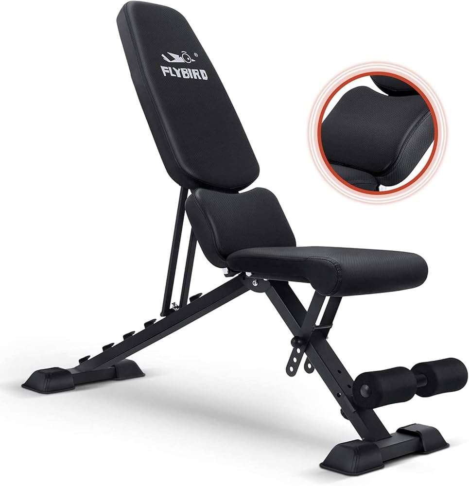 Amazon.co.jp: FLYBIRD トレーニングベンチ 3WAY可変式 インクライン