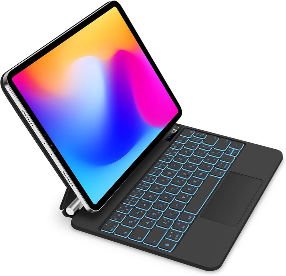Amazon.co.jp: GOOJODOQ 2024 Magic Keyboard, Compatible with iPad