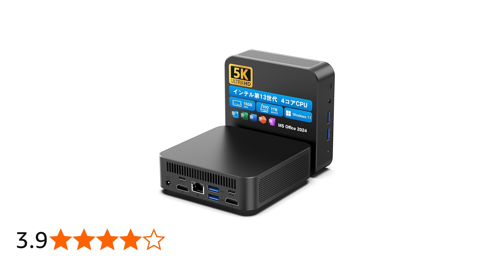 Amazon.co.jp: ミニpc インテル N95 mini pc Windows11 Pro office2024