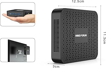 Amazon.co.jp: MINISFORUM GK41 ミニPC Celeron J4125 DDR4 8GB 128GB