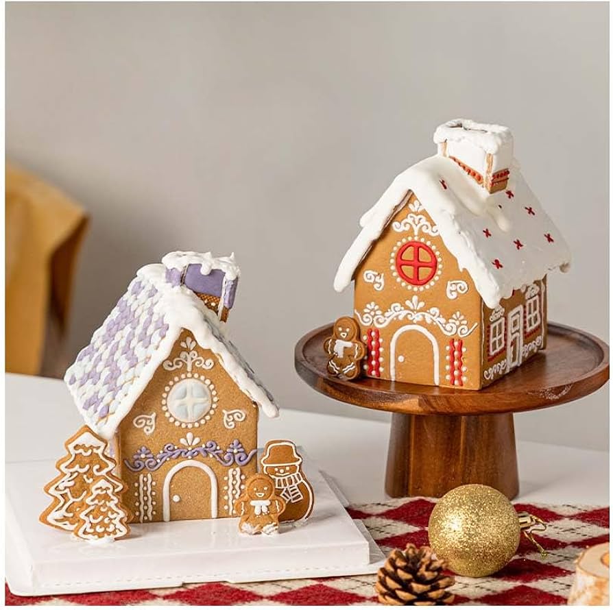 Amazon | クリスマス クッキー型 ジンジャーブレッドハウス 3D
