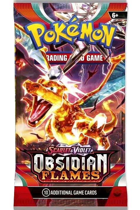 Amazon.com: Pokemon Scarlet & Violet Obsidian Flames Booster Pack