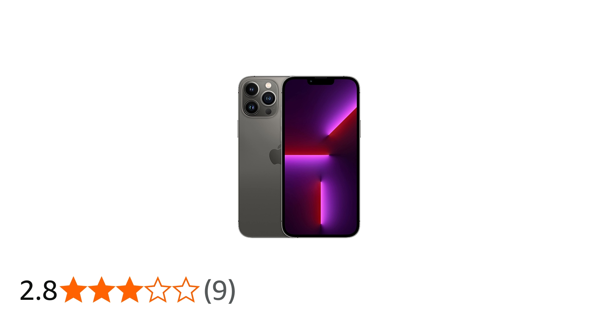 Amazon | 【整備済み品】 Apple iPhone 13 Pro Max 128GB グラファイト