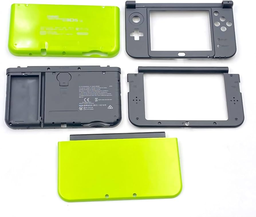 Amazon.co.jp: New3DS XL ハウジングケース シェル グリーンカラー