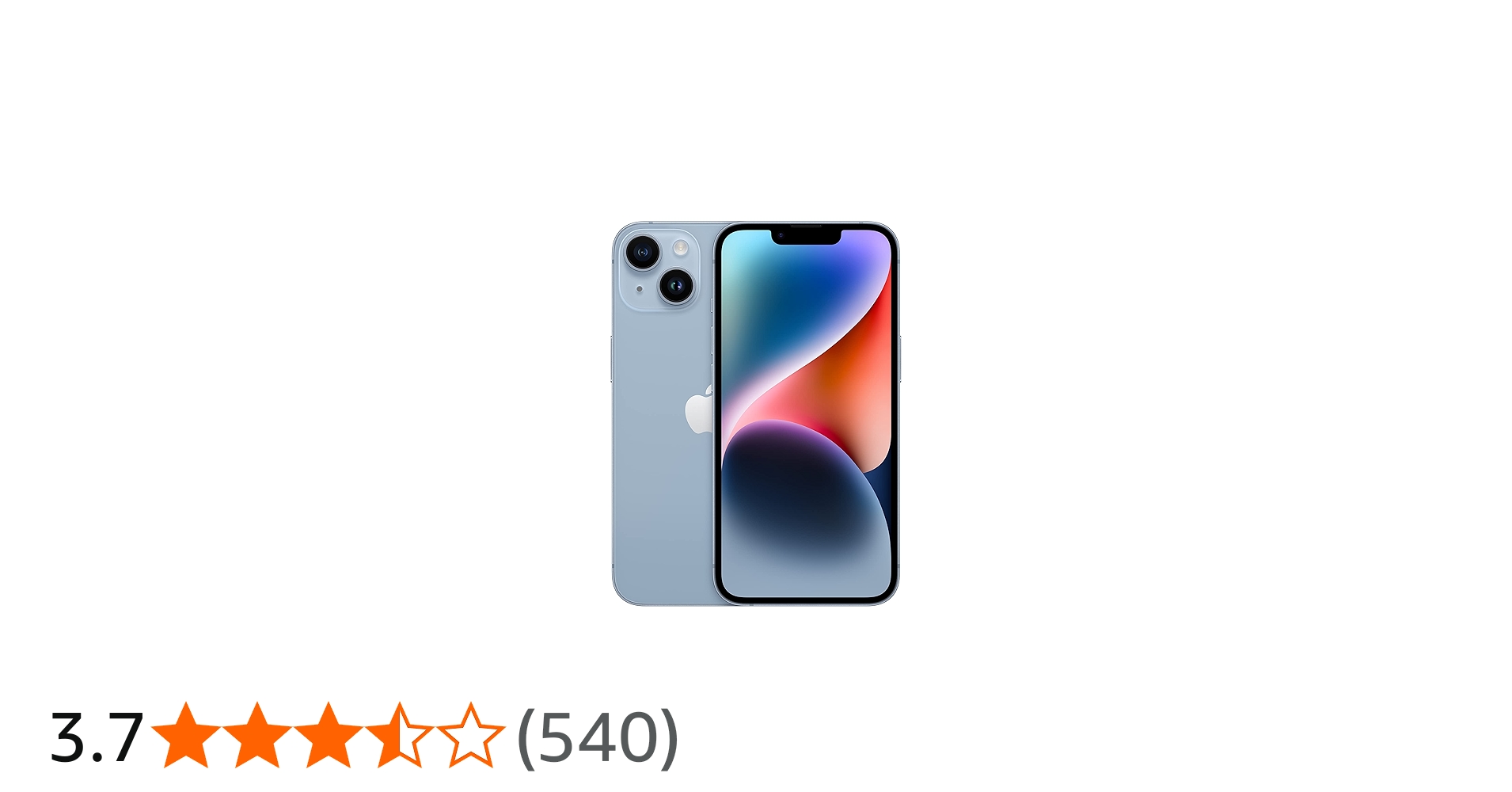 Amazon | 【整備済み品】 Apple iPhone 14 256GB ブルー SIMフリー 5G