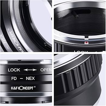 Amazon | K&F Concept マウントアダプター Canon FDレンズ- Sony Alpha