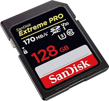 Amazon | SanDisk Extreme Pro 128GB SD Card for Fujifilm Camera